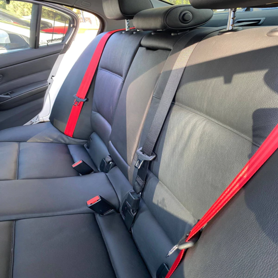 Coloured sales seat belts